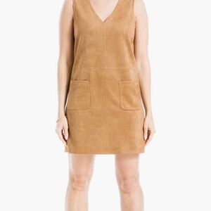Max Studio Faux Suede Tunic or Mini Dress/Jumper, Sz XL, NWT